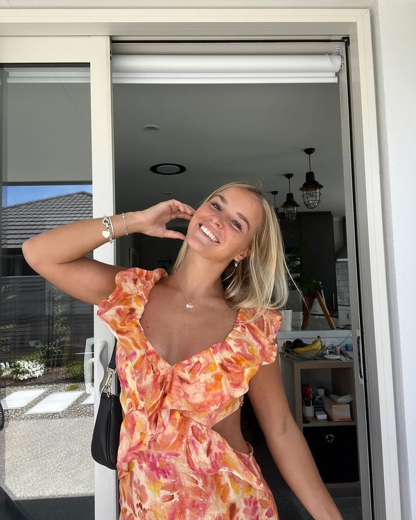 MARISEL | RUFFLED DRESS