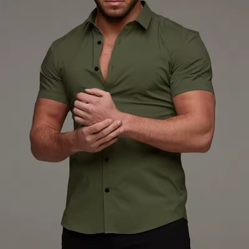 JMIERR Mens Muscle Fit Dress Shirts