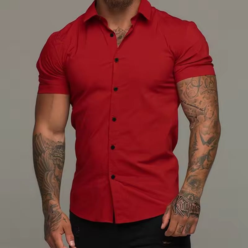 JMIERR Mens Muscle Fit Dress Shirts