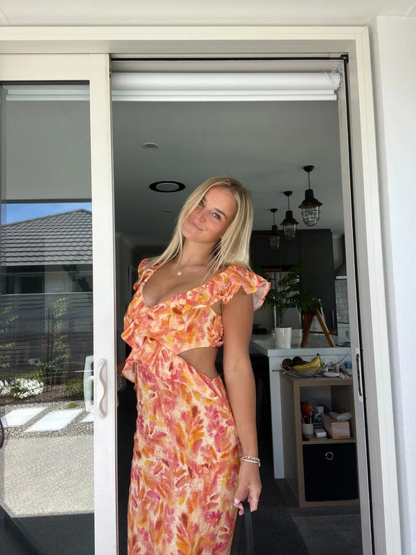 MARISEL | RUFFLED DRESS