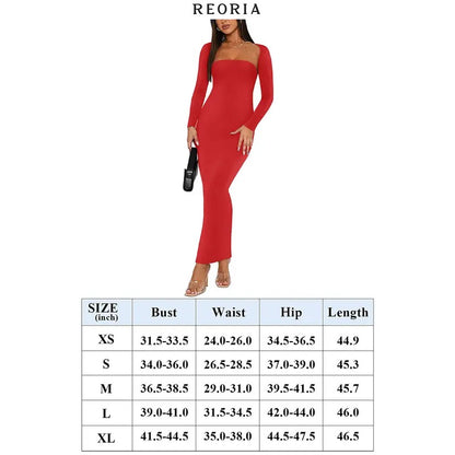 Womens Sexy Summer LongSleeves Strapless Fashion Maxi Dress