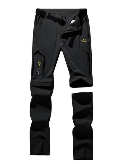 Men’s Waterproof & Windproof Outdoor Pants - Detachable Legs
