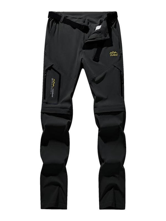 Men’s Waterproof & Windproof Outdoor Pants - Detachable Legs