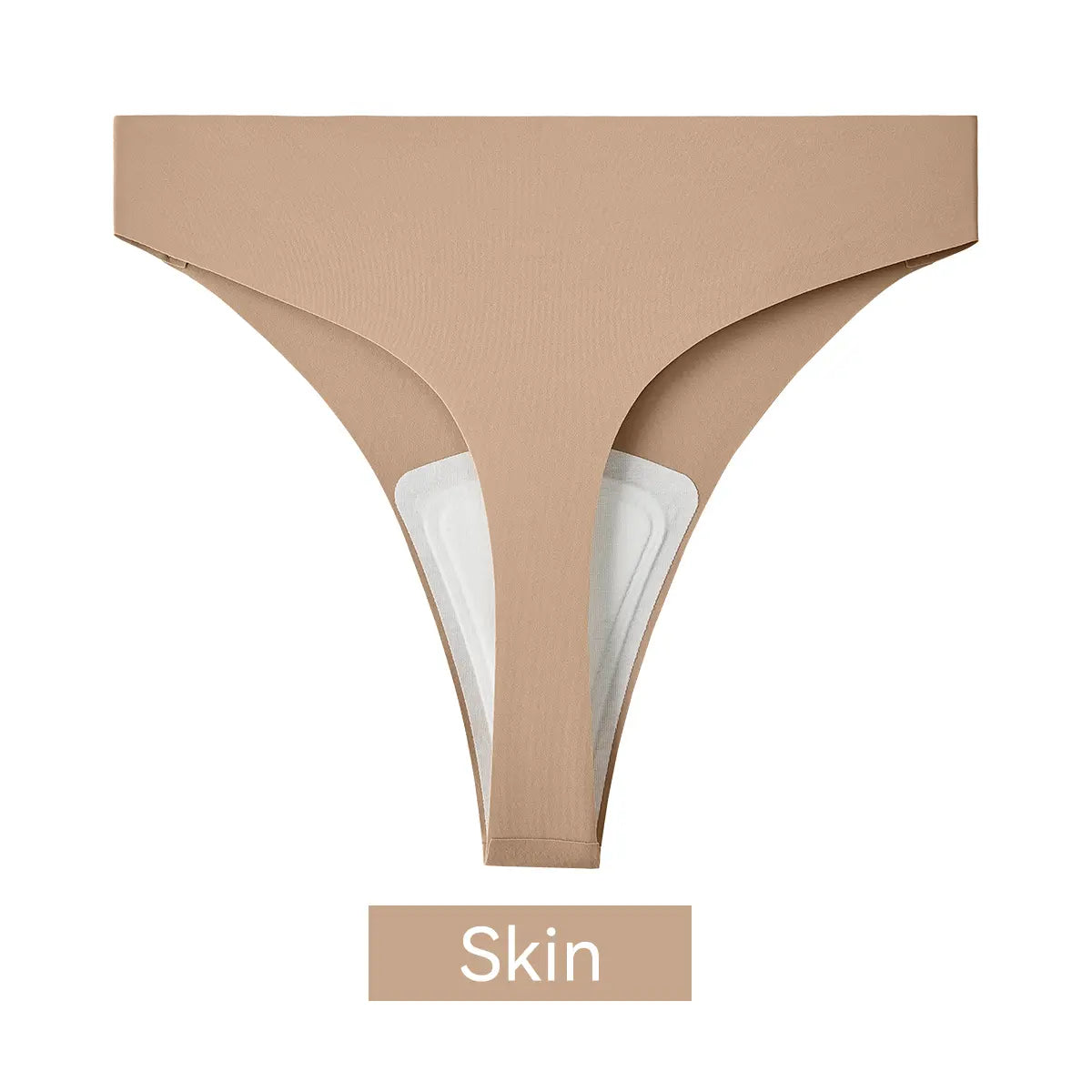 Seamless Camel Toe Cover Thong