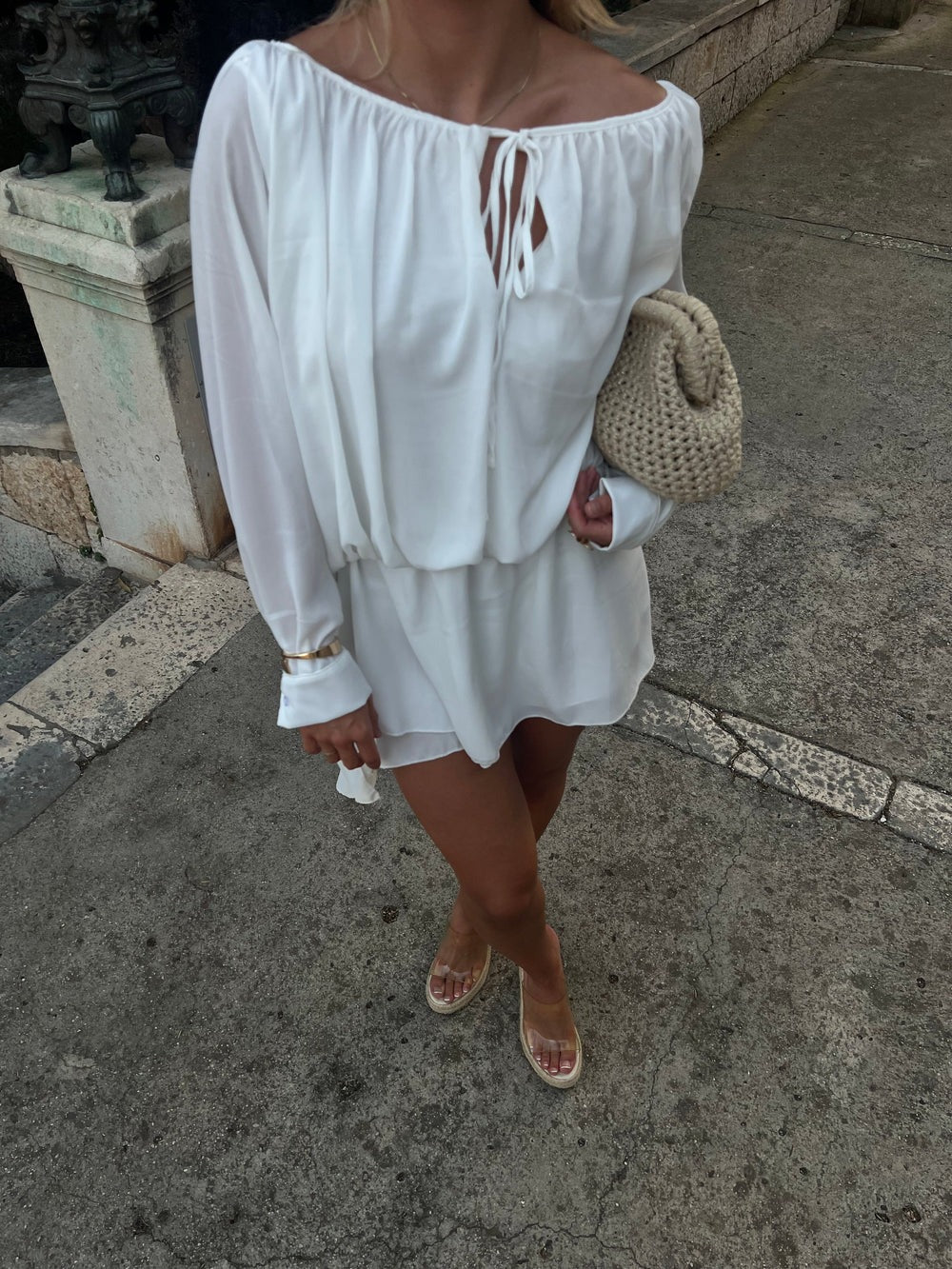 Aveline off shoulder dress