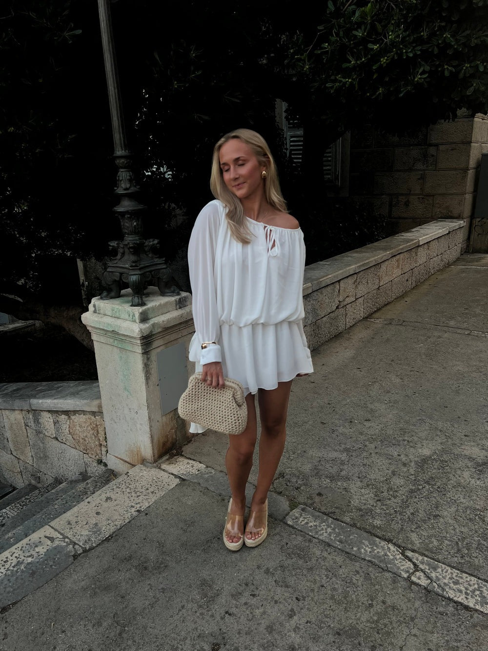 Aveline off shoulder dress