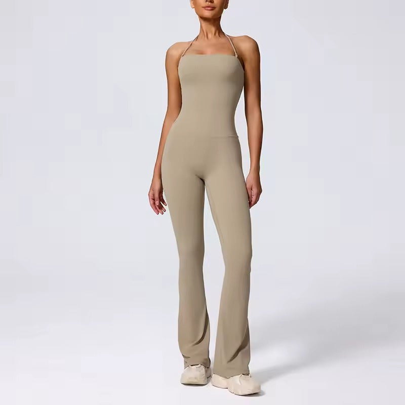 Women’s Sleeveless Workout Jumpsuit