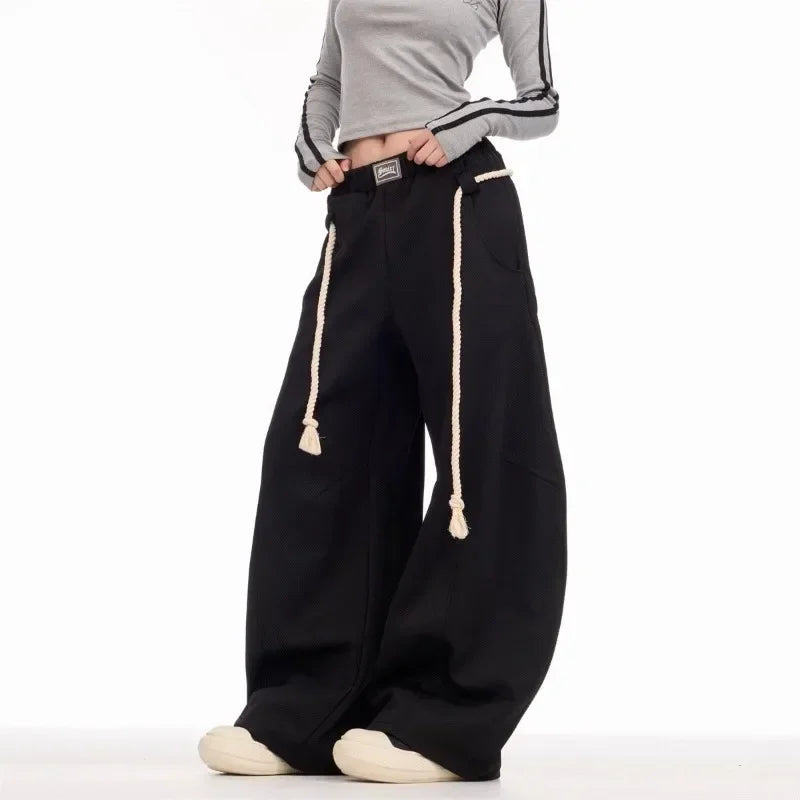 Casual Straight Drag Pants