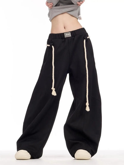 Casual Straight Drag Pants