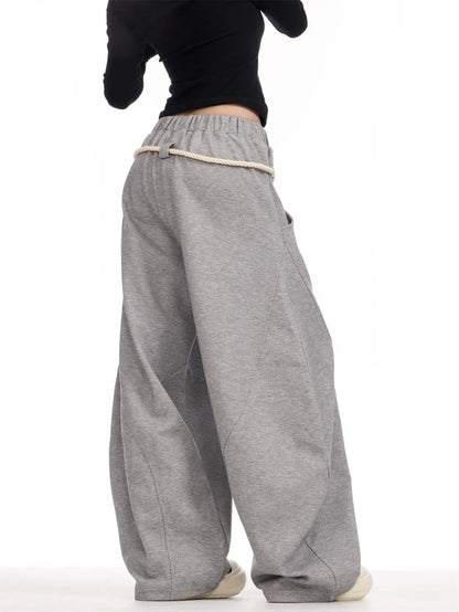 Casual Straight Drag Pants