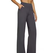 Loose High-Waist Business Casual Pants