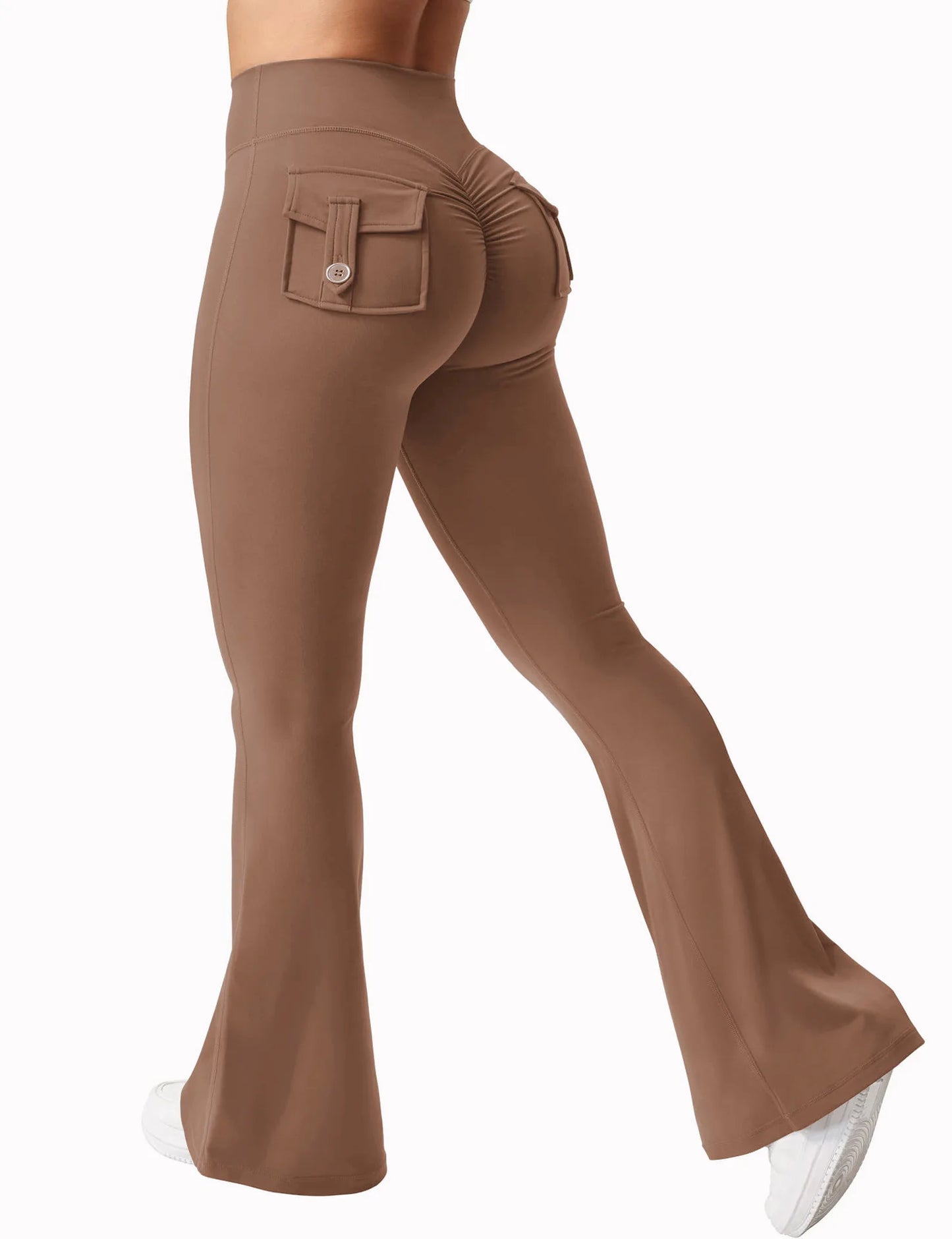 Women’s Wide-Leg Yoga Pants – Stretchy, Comfy & Pocketed
