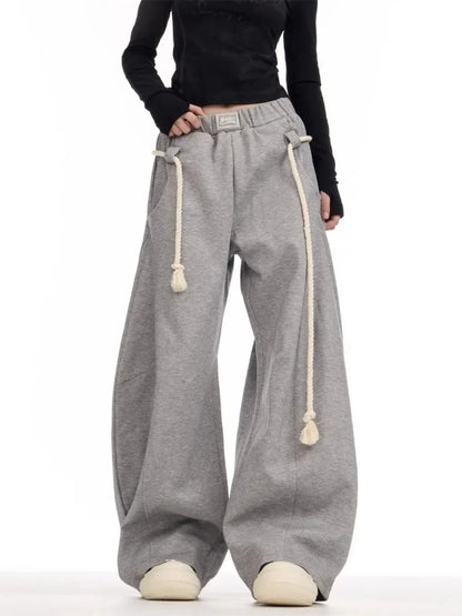 Casual Straight Drag Pants