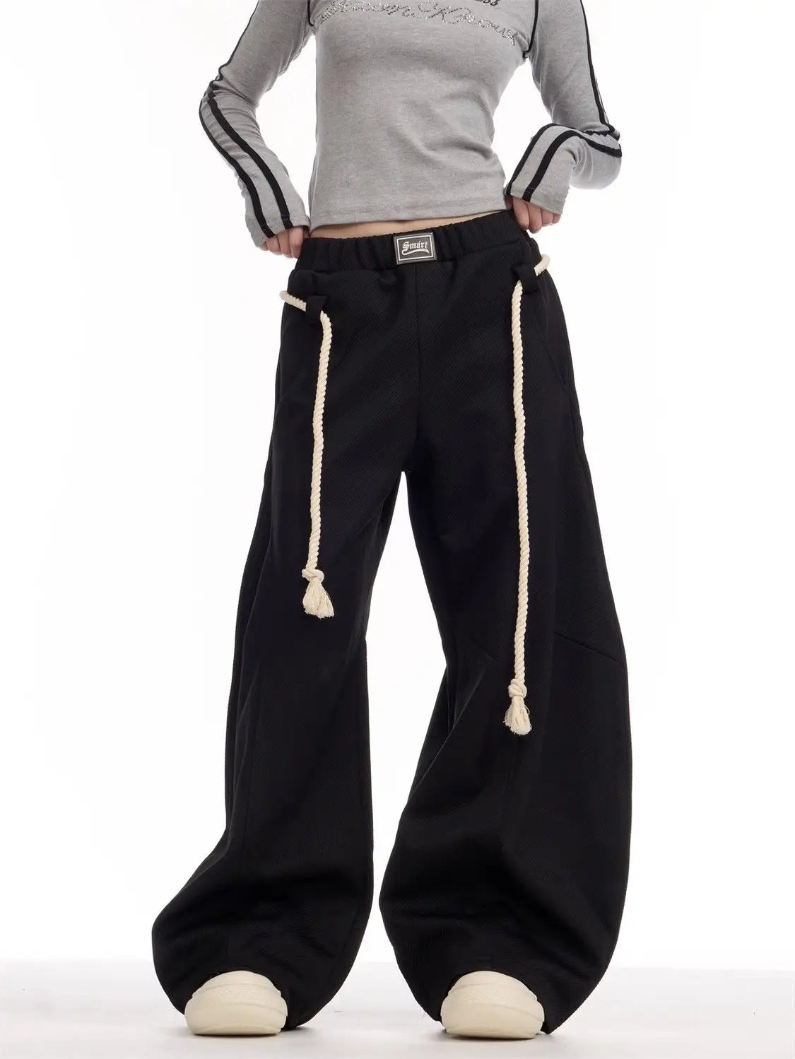 Casual Straight Drag Pants