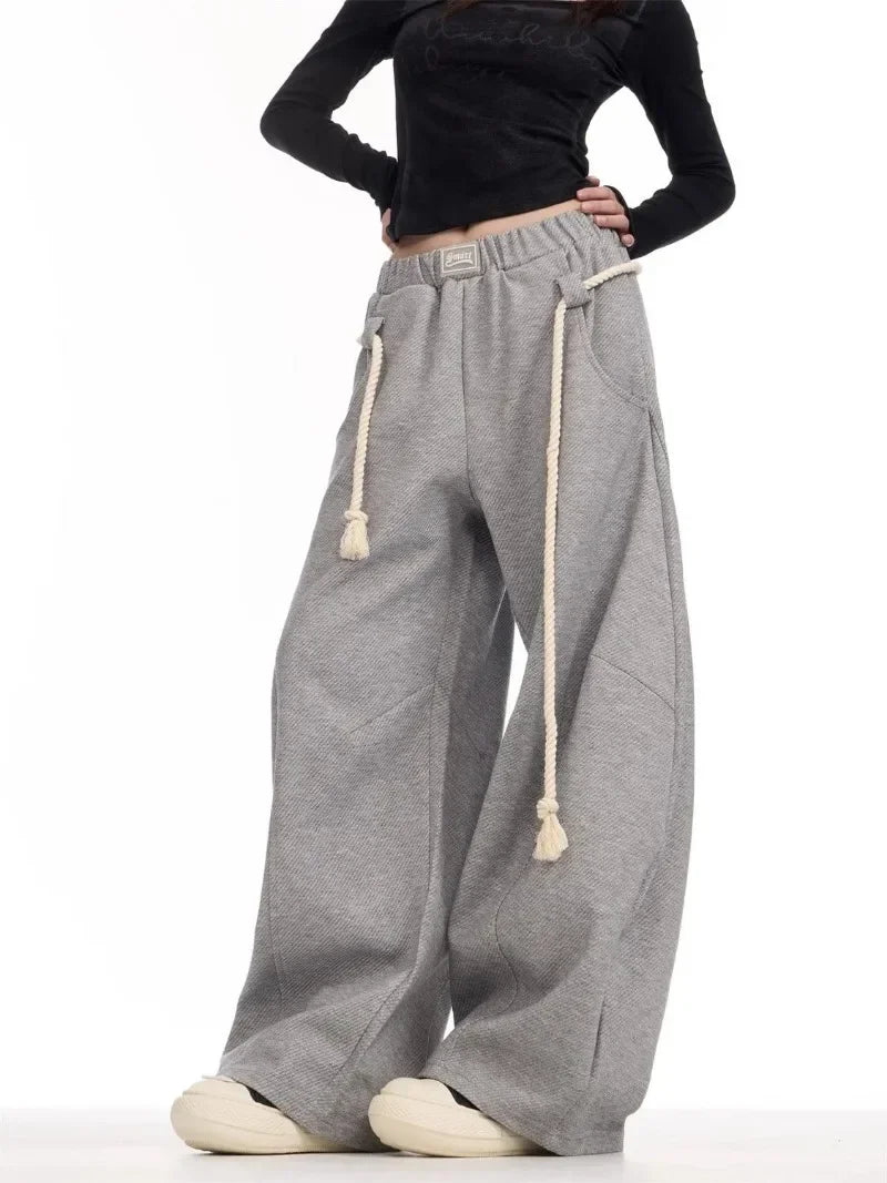 Casual Straight Drag Pants