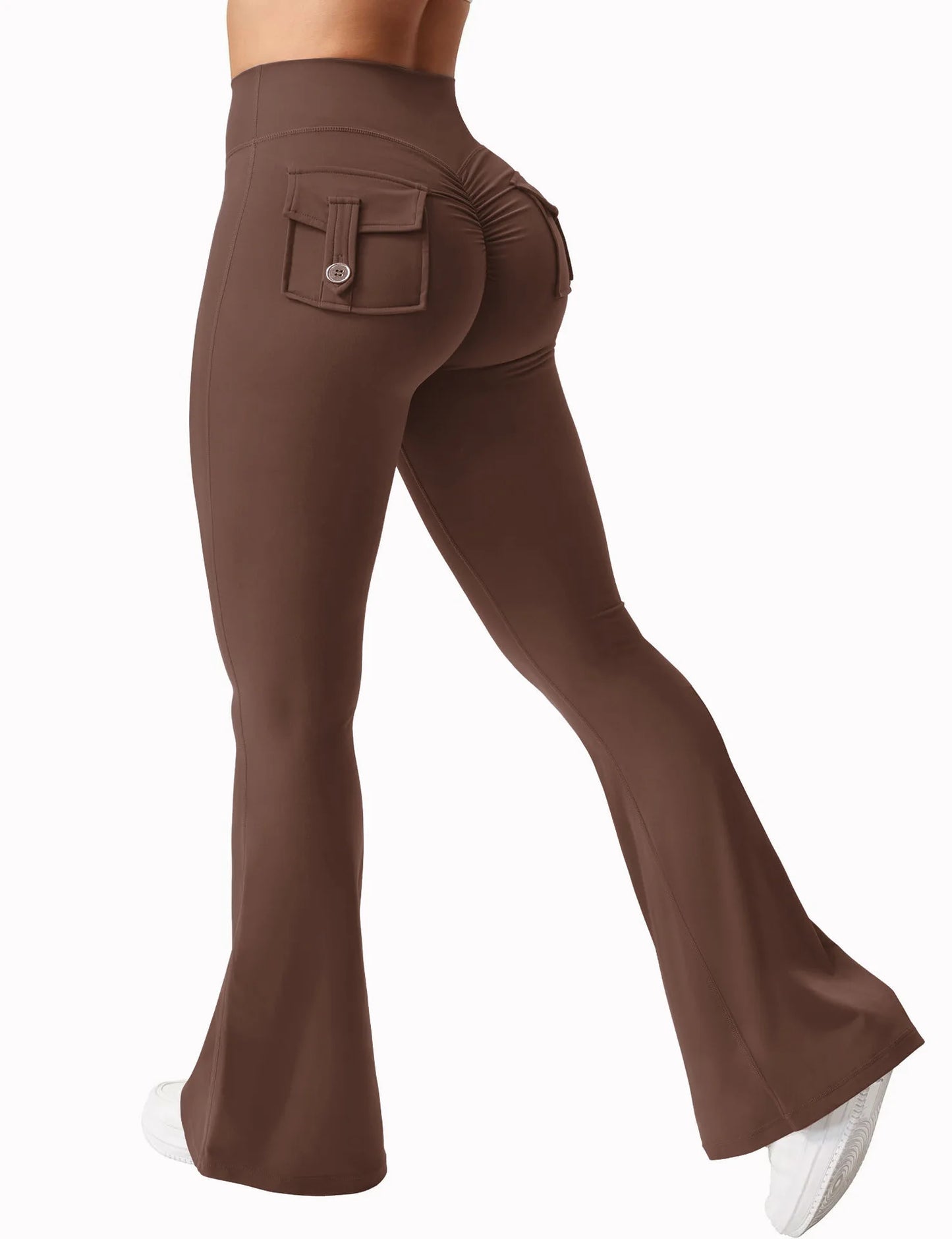 Women’s Wide-Leg Yoga Pants – Stretchy, Comfy & Pocketed