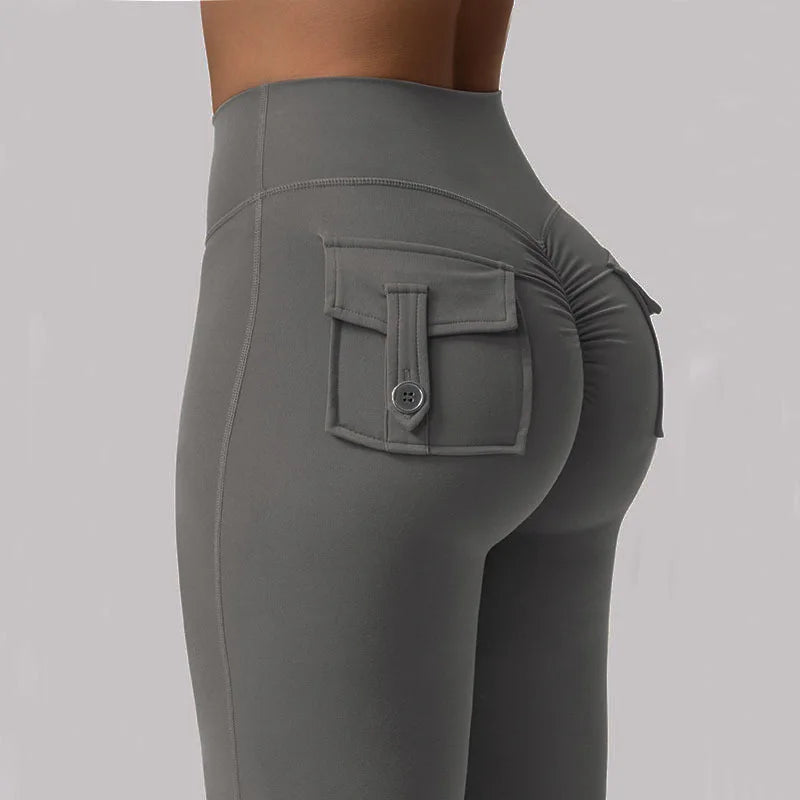 Women’s Wide-Leg Yoga Pants – Stretchy, Comfy & Pocketed