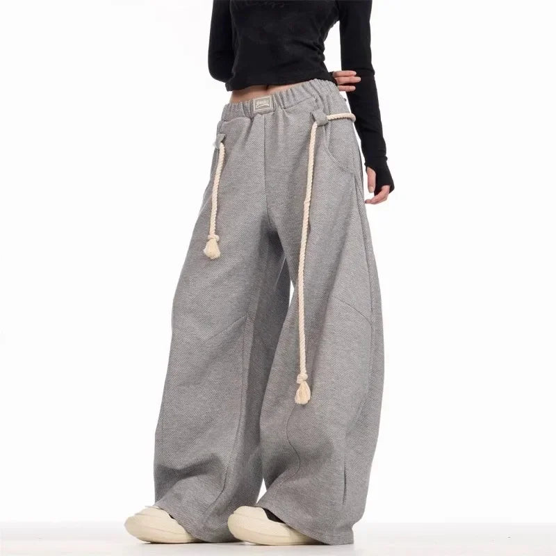 Casual Straight Drag Pants