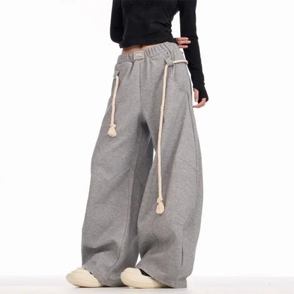 Casual Straight Drag Pants