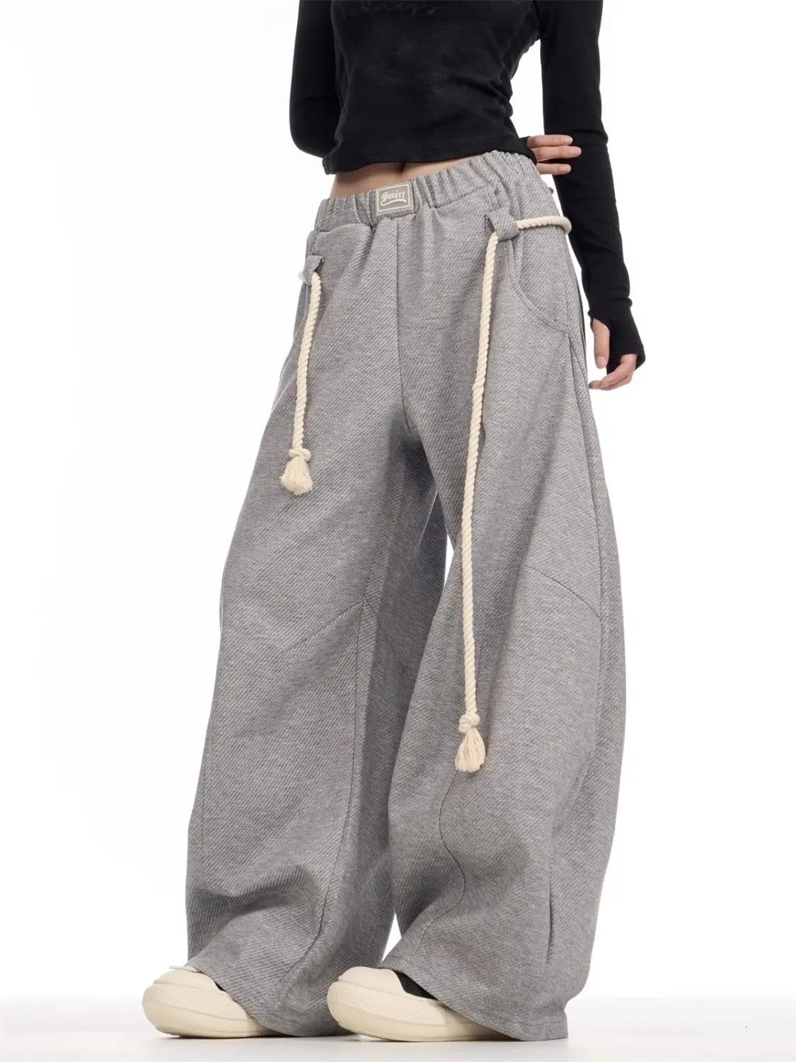 Casual Straight Drag Pants