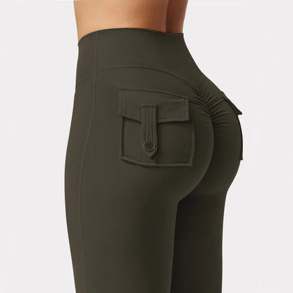 Women’s Wide-Leg Yoga Pants – Stretchy, Comfy & Pocketed