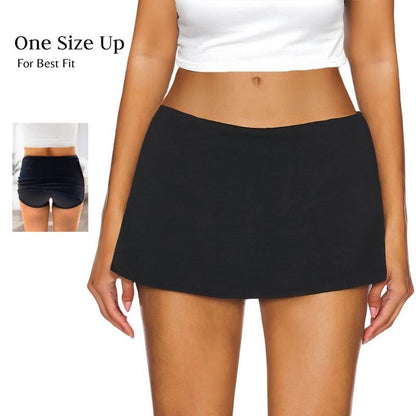 AnotherChill Women’s Low Waist Micro Mini Skort