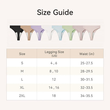 Seamless Camel Toe Cover Thong