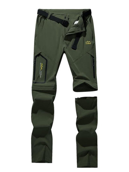 Men’s Waterproof & Windproof Outdoor Pants - Detachable Legs